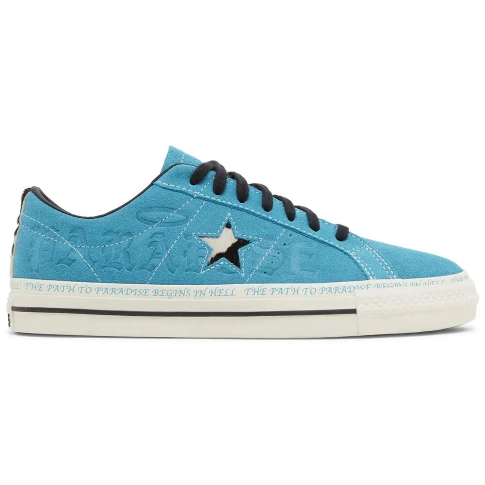 Converse One Star Pro Ox Sean Pablo Rapid Teal 6.5 women’s blue and black